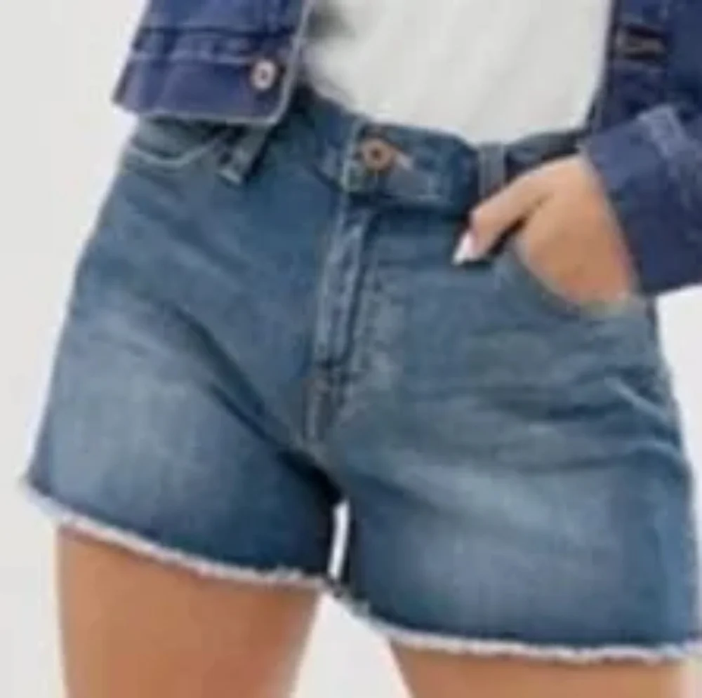 J Crew 29 Indigo Denim Jean Shorts Raw Hem Distressed
